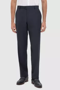 Брюки из шерсти, устойчивой к сминанию