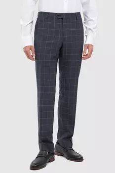 Брюки из шерсти, устойчивой к сминанию