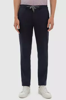 Брюки из тенсела, хлопка и льна