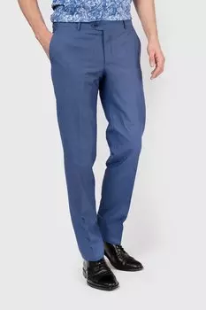 Брюки изо льна и хлопка KANZLER