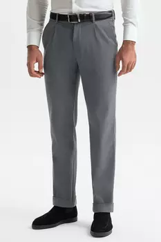 Брюки с отворотами