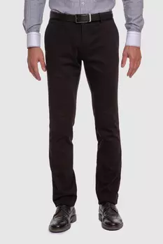 Брюки зауженные из хлопка KANZLER