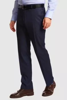 Брюки зауженные из шерсти KANZLER