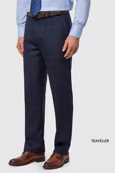 Брюки зауженные из шерсти KANZLER