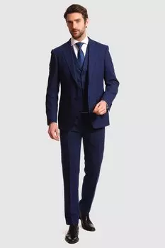 Брюки зауженные из шерсти KANZLER