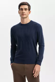 Джемпер из хлопка, кашемира и шерсти