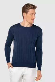 Джемпер Limited edition из хлопка и шелка со льном