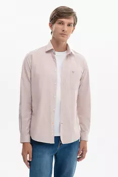 Фланелевая сорочка в клетку из устойчивой к сминанию ткани