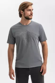 Футболка из хлопка с вышивкой