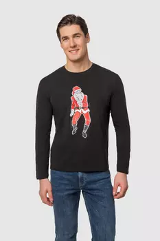 Футболка с длинным рукавом из хлопка KANZLER