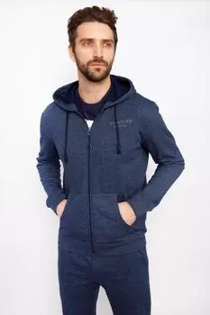 Худи на молнии из хлопка KANZLER