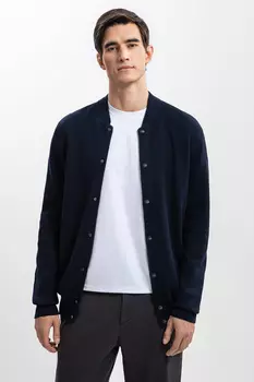 Кардиган из хлопка и кашемира