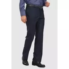 Костюмные зауженные брюки из шерсти KANZLER