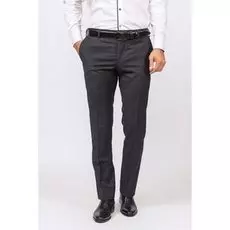 Костюмные зауженные брюки из шерсти KANZLER
