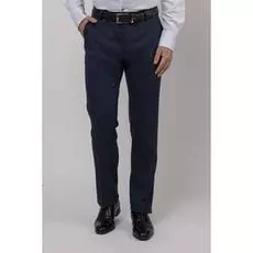 Костюмные зауженные брюки из шерсти KANZLER