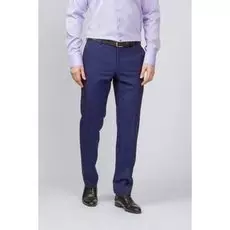 Костюмные зауженные брюки из шерсти KANZLER