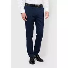 Костюмные зауженные брюки из шерсти KANZLER