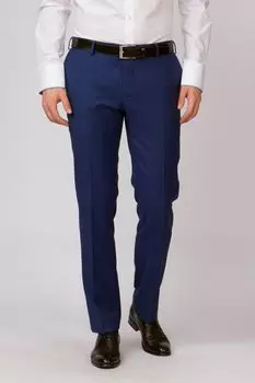 Костюмные зауженные брюки из шерсти KANZLER