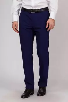 Костюмные зауженные брюки из шерсти KANZLER