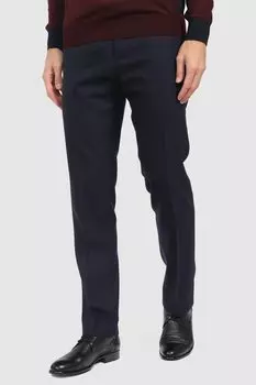 Костюмные зауженные брюки из шерсти KANZLER