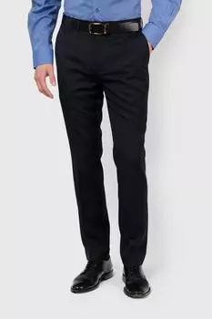 Костюмные зауженные брюки из шерсти KANZLER