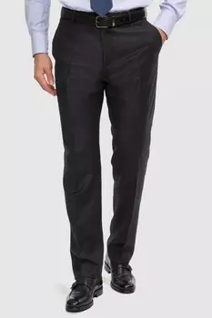 Костюмные зауженные брюки из шерсти KANZLER