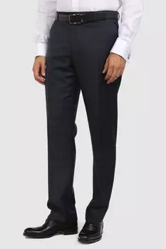 Костюмные зауженные брюки из шерсти KANZLER