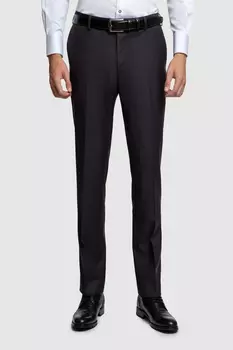 Костюмные зауженные брюки из шерсти KANZLER