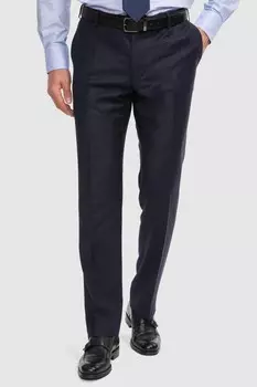 Костюмные зауженные брюки из шерсти KANZLER
