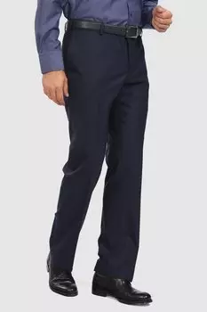 Костюмные зауженные брюки из шерсти KANZLER