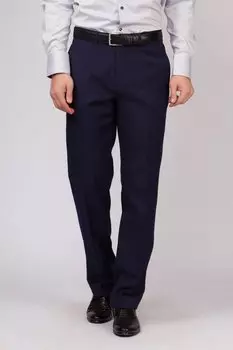 Костюмные зауженные брюки из шерсти KANZLER