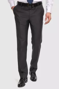 Костюмные зауженные брюки из шерсти KANZLER