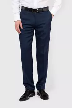 Костюмные зауженные брюки из шерсти KANZLER