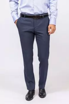 Костюмные зауженные брюки из шерсти KANZLER