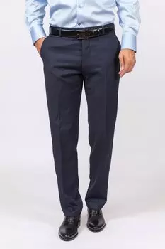 Костюмные зауженные брюки из шерсти KANZLER