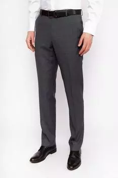Костюмные зауженные брюки из шерсти KANZLER