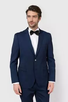 Костюмный пиджак приталенный из шерсти KANZLER