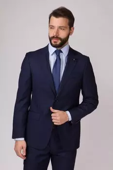 Костюмный пиджак приталенный из шерсти KANZLER