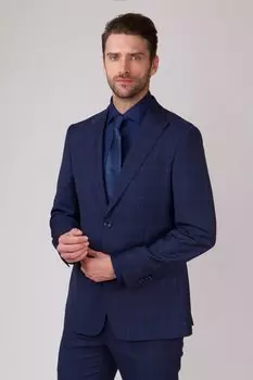 Костюмный пиджак приталенный из шерсти KANZLER