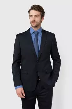 Костюмный пиджак приталенный из шерсти KANZLER