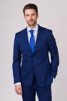 Костюмный пиджак приталенный из шерсти KANZLER