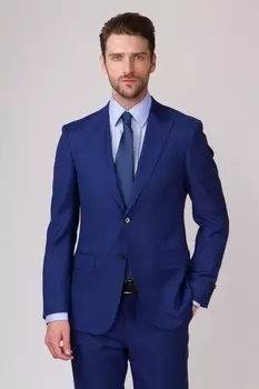 Костюмный пиджак приталенный из шерсти KANZLER