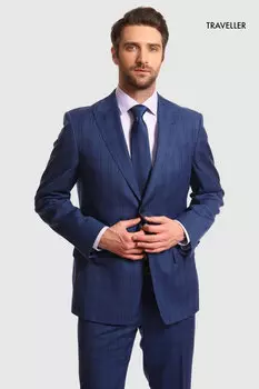 Костюмный пиджак приталенный из шерсти KANZLER