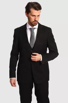 Костюмный пиджак приталенный из шерсти KANZLER