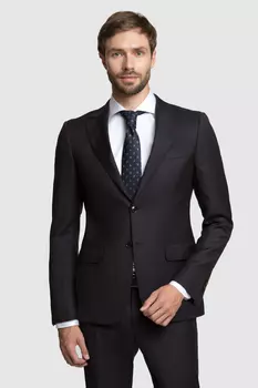 Костюмный пиджак приталенный из шерсти KANZLER