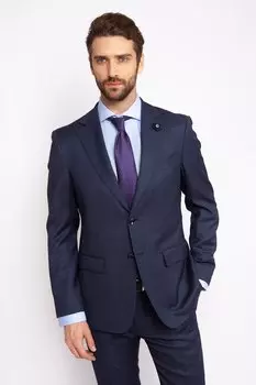 Костюмный пиджак приталенный из шерсти KANZLER