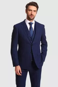 Костюмный пиджак приталенный из шерсти KANZLER