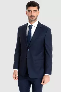 Костюмный пиджак приталенный из шерсти KANZLER