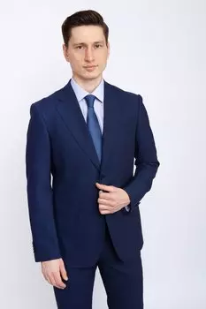 Костюмный пиджак приталенный из шерсти KANZLER