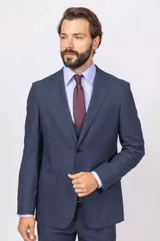 Костюмный пиджак приталенный из шерсти KANZLER